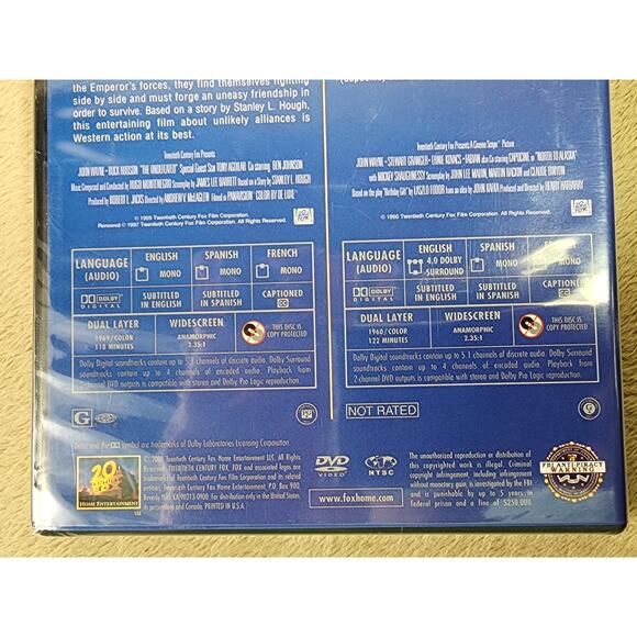 Movie The Undefeated North To Alaska DVD New Sealed 2 Disc John Wayne Widescreen - Picture 12 of 12